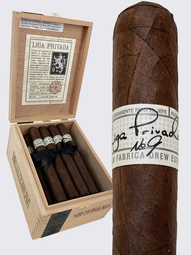 DREW ESTATE Liga Privada No. 9 Corona Doble 7 x 54