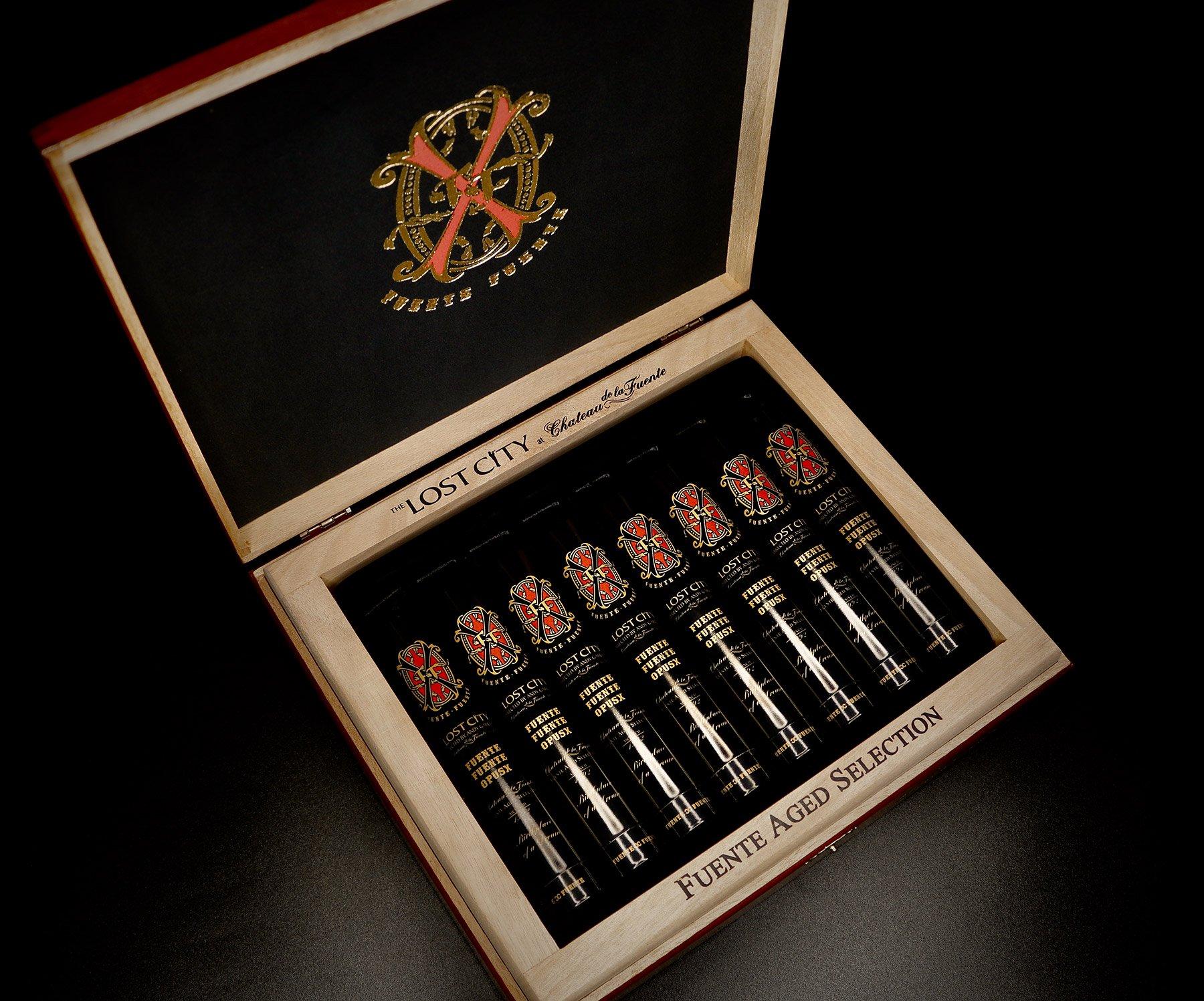 Arturo Fuente Opus X Lost City Double Robusto Tubo BOX of 8
