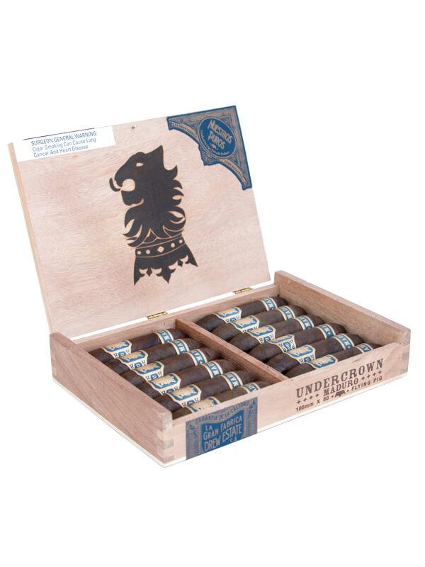 DREW ESTATE Undercrown Maduro Flying Pig BOX OF 12