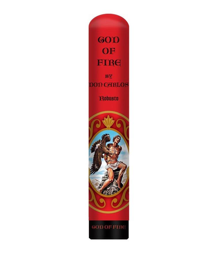Fuente God of Fire Don Carlos Robusto Tubo (BOX OF 8)