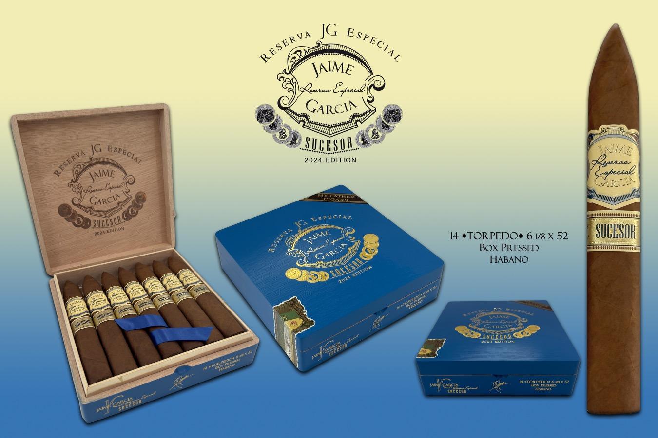 My Father Jaime Garcia Reserva Especial Sucesor Torpedo Box of 14