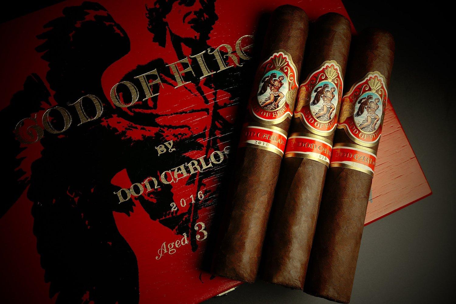 Fuente God of Fire Don Carlos Robusto Gordo 54 (BOX OF 10)