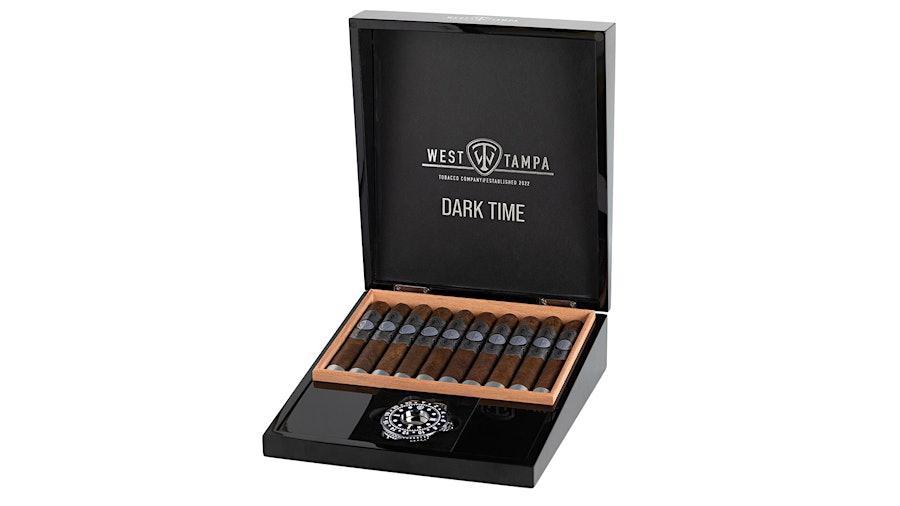 West Tampa Tobacco Dark Time (BOX OF 10 with Watch Cutter)