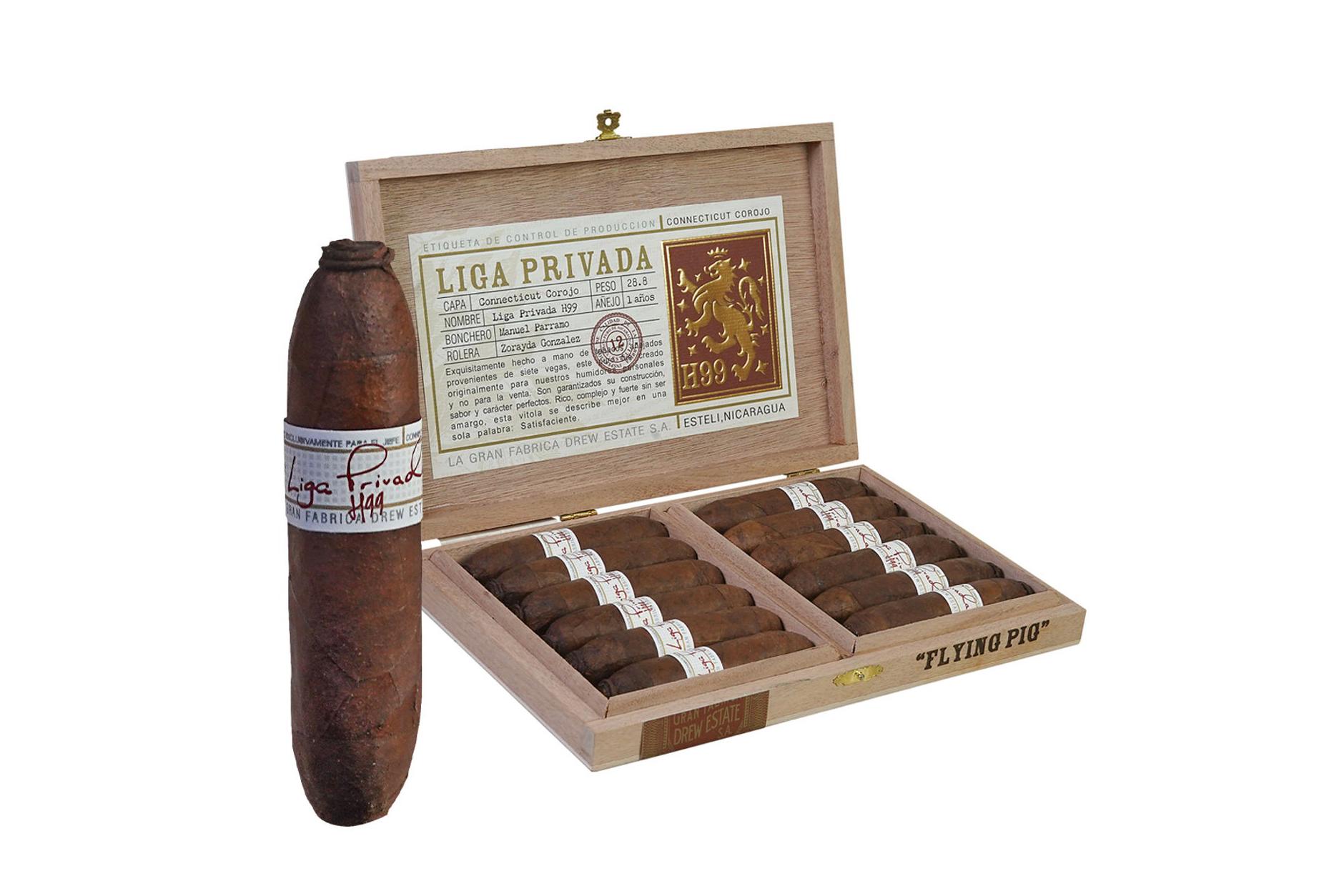 DREW ESTATE Liga Privada H 99 Flying Pig BOX OF 12