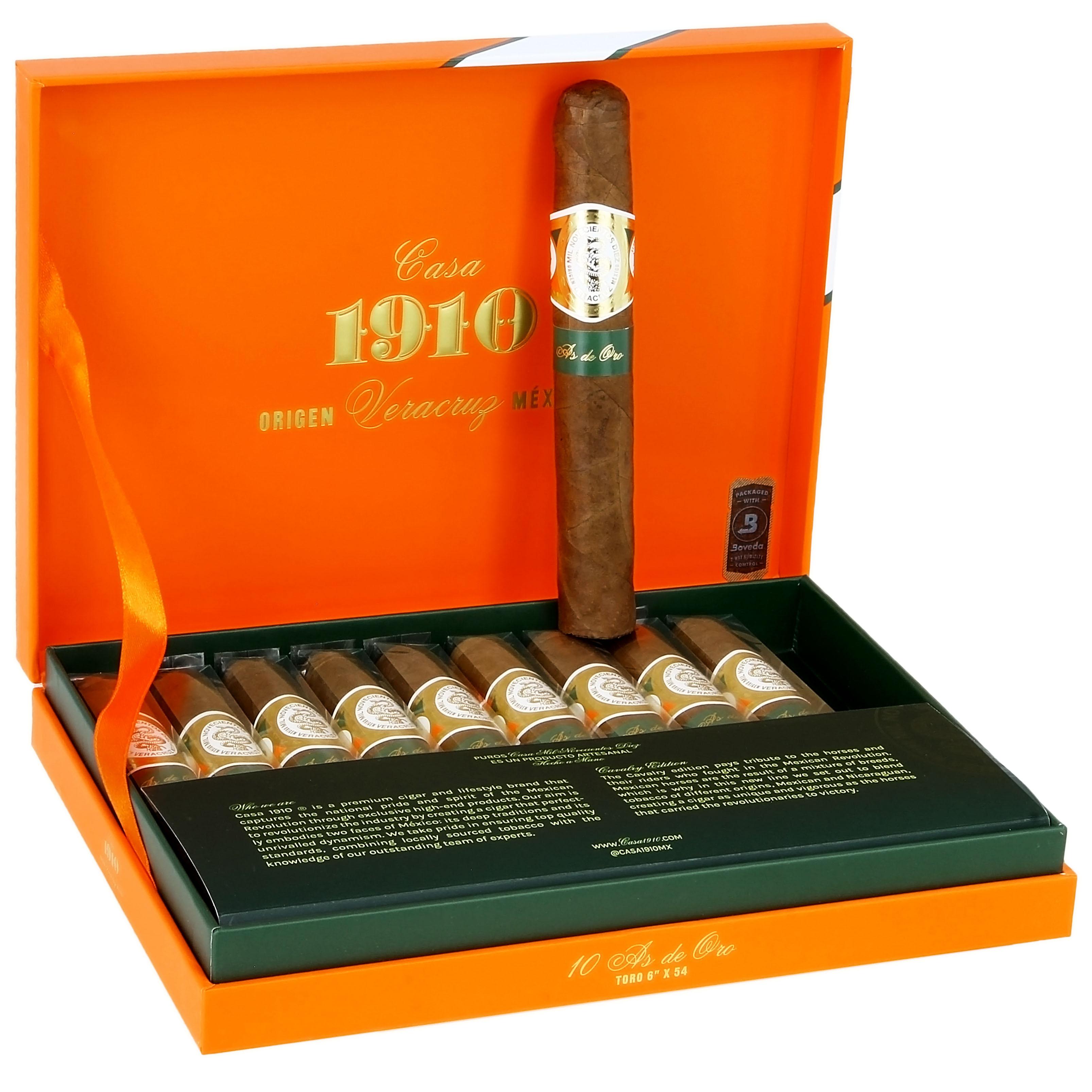 Casa 1910 Cavalry Edition As de Oro Box of 10