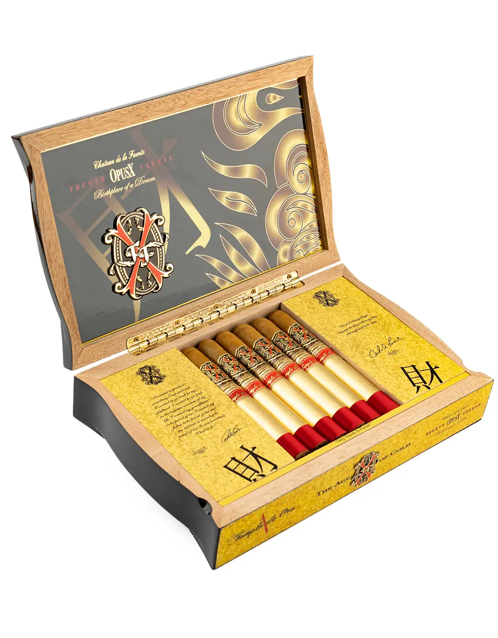Arturo Fuente FFOX OpusX Templo de Oro No. 1 BOX OF 20