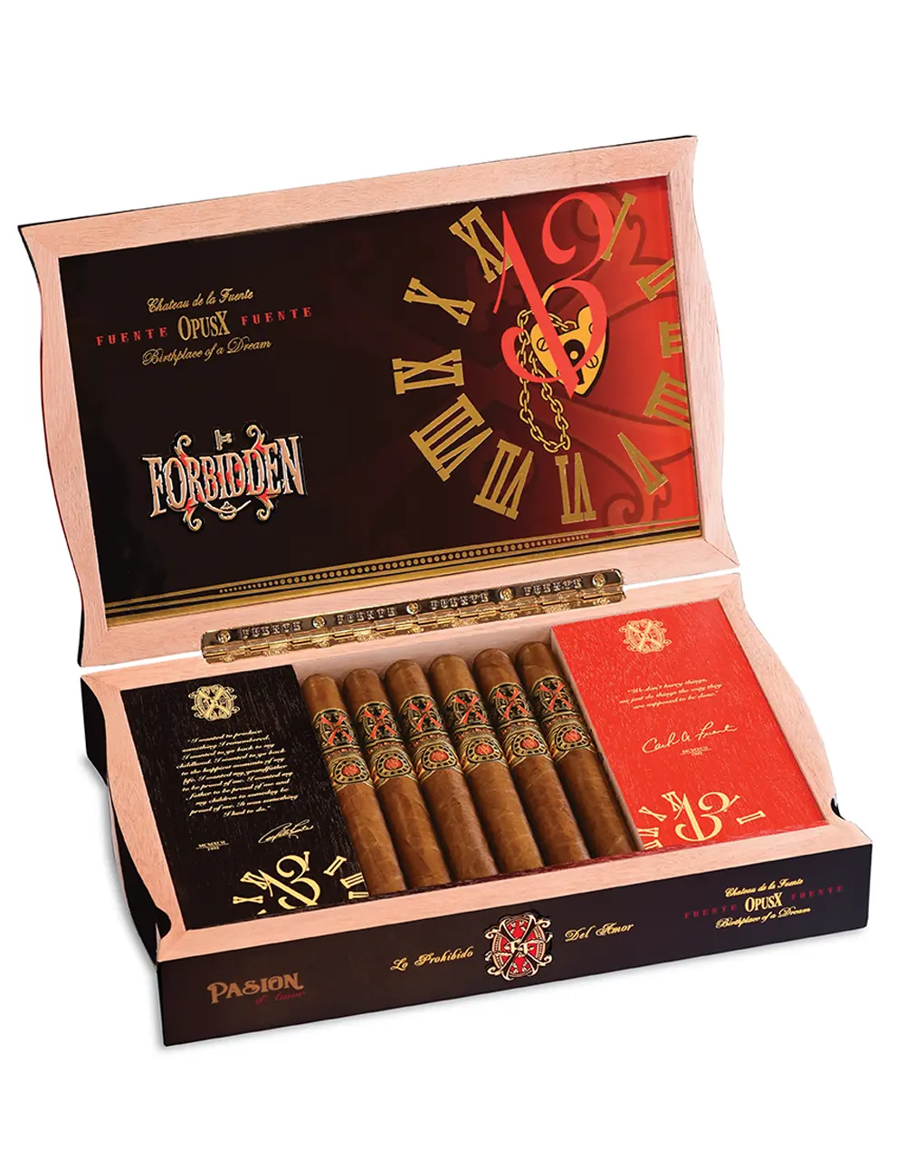 Arturo Fuente FFOX OpusX Forbidden X Pasion d'Amor BOX OF 20